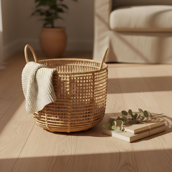 Straw Basket	Small